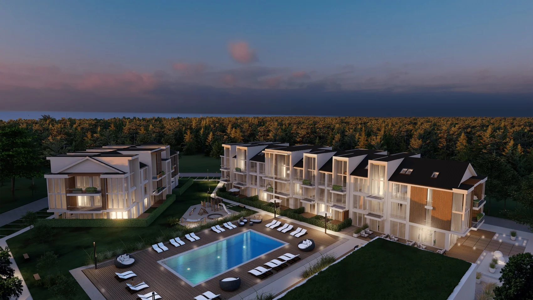 GEA Sea & Resort - architektura resortu