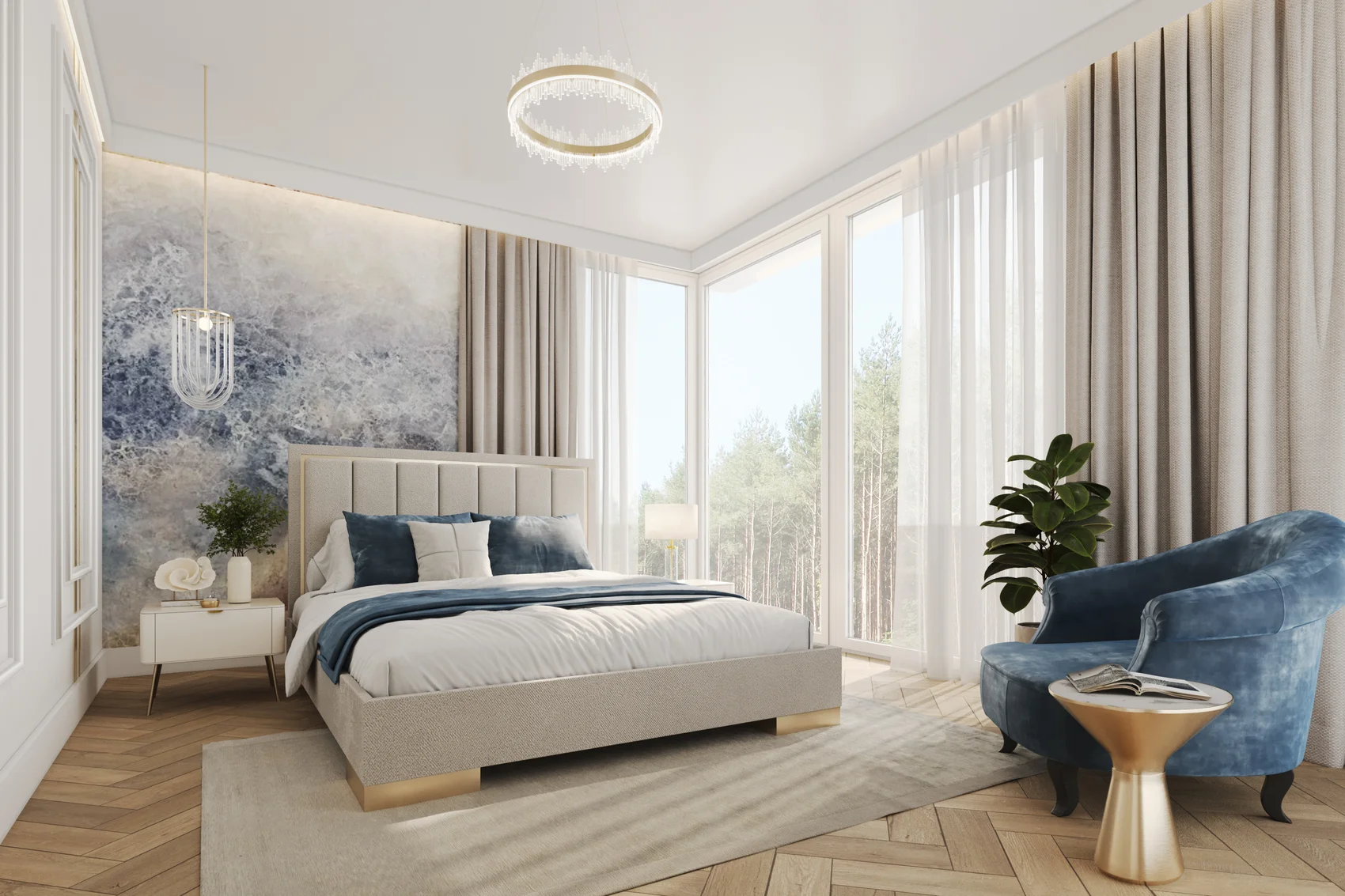 GEA Sea & Resort - komfortowa sypialnia