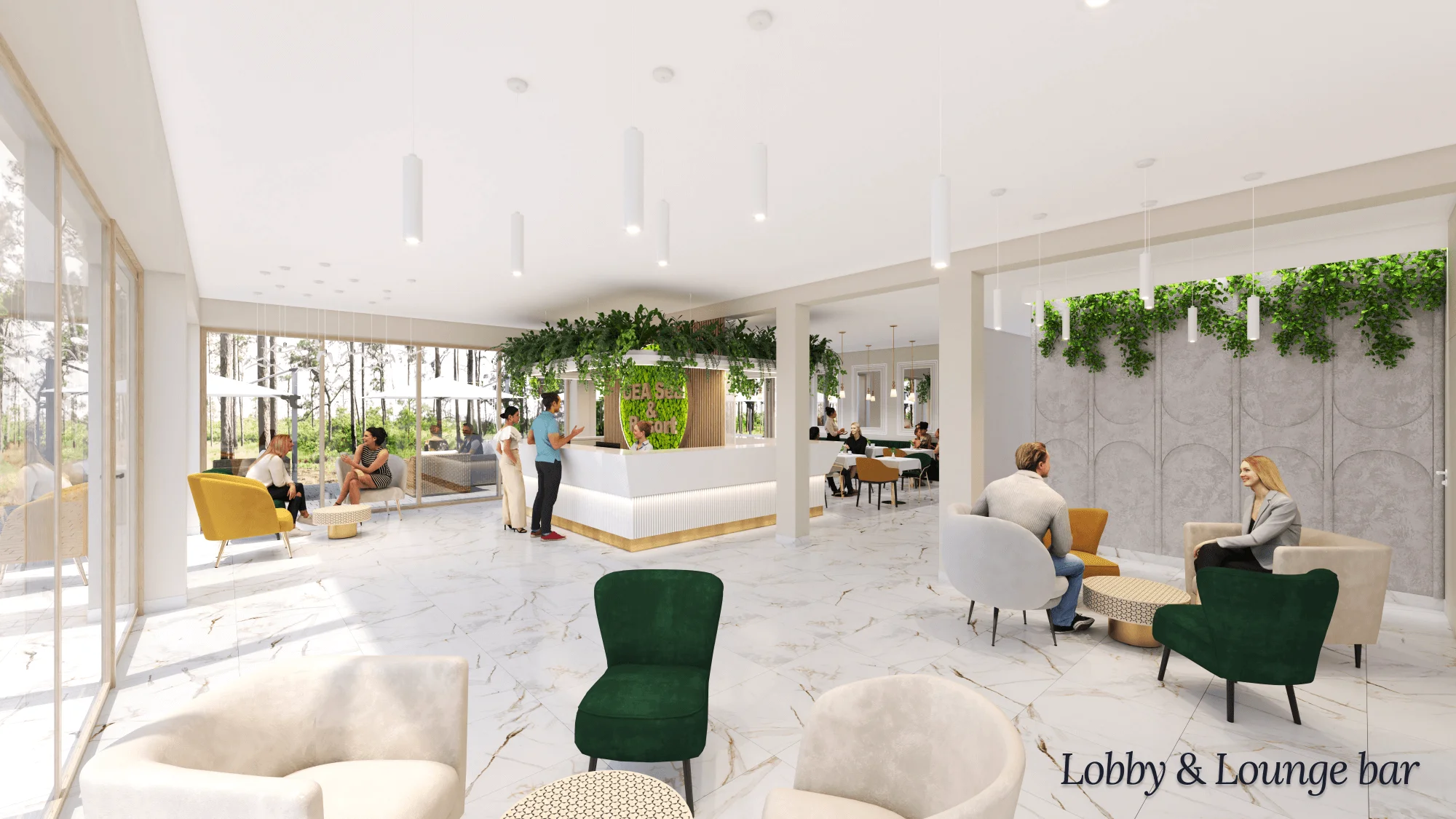 GEA Sea & Resort - lobby